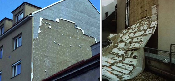 фасадната повърхност