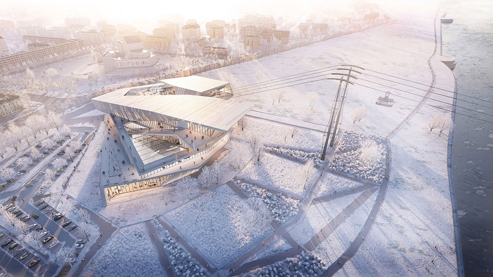 unstudioCable Car Terminal Station